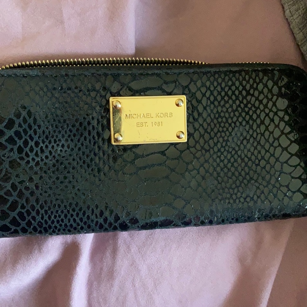 Snakeskin Michael Kors Wallet
